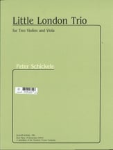 LITTLE LONDON TRIO 2 VLN/VLA TRIO cover